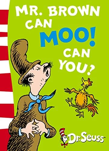 Mr.Brown Can Moo Blue Back Book (Dr Seuss Blue Back Book) - Click to Buy