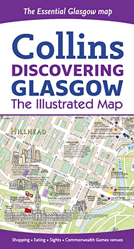 Collins Discovering Glasgow: The Illustrated Map (Collins Travel Guides) - Click to Buy
