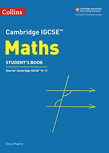 Cambridge IGCSE® Maths Student Book (Cambridge International Examinations) - Click to Buy