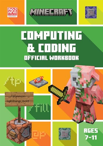 Minecraft STEM Computing and Coding: Learn coding for kids with this official Minecraft workbook (Minecraft Education) - Click to Buy