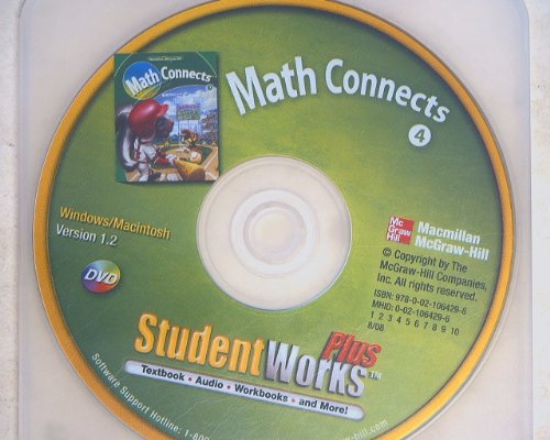 Math Connects, Grade 4, Studentworks Plus DVD - Click to Buy