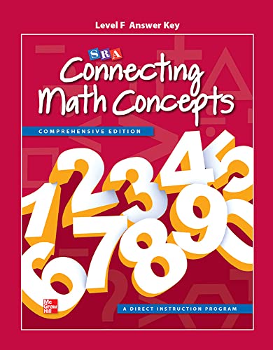 Connecting Math Concepts Level F, Additional Answer Key - Click to Buy