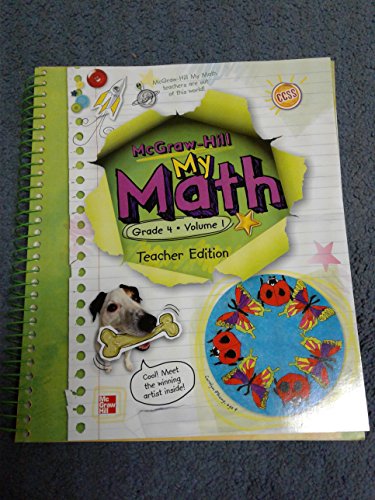 My Math, Vol. 1: Grade 4, Teacher Edition - Click to Buy