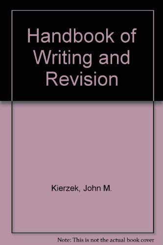 Handbook of Writing and Revision - Click to Buy