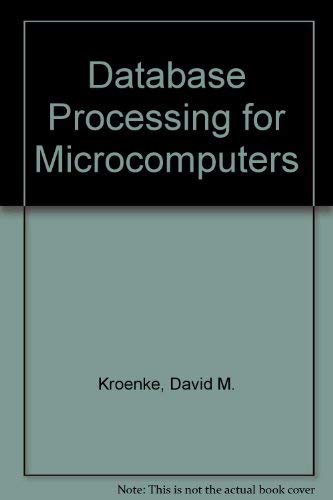 Database Processing for Microcomputers - Click to Buy