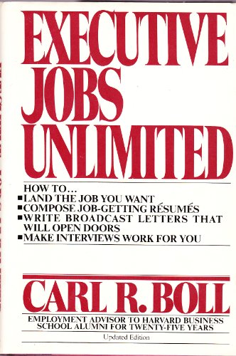 Executive Jobs Unlimited - Click to Buy