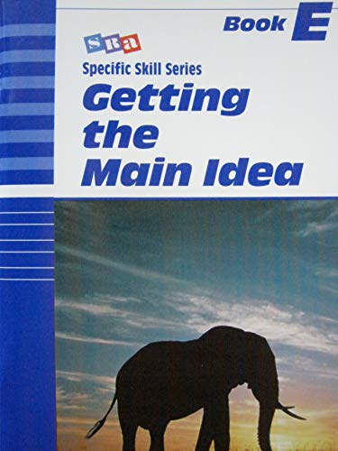 Main Idea Book E - Click to Buy