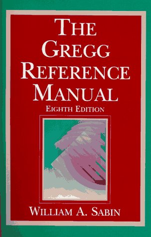 The Gregg Reference Manual - Click to Buy