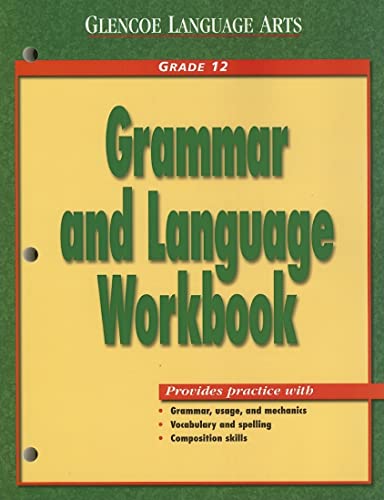 Glencoe Language Arts Grammar And Language Workbook Grade 12 - Click to Buy