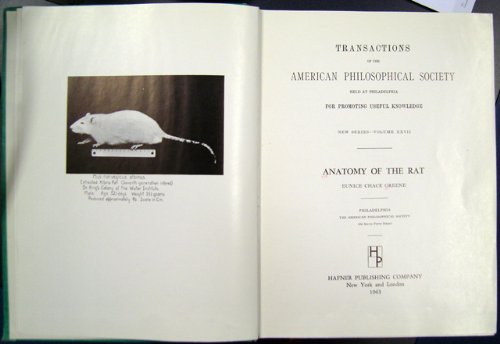 Anatomy of the Rat - Click to Buy