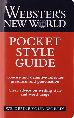 Webster's New World Pocket Style Guide - Click to Buy
