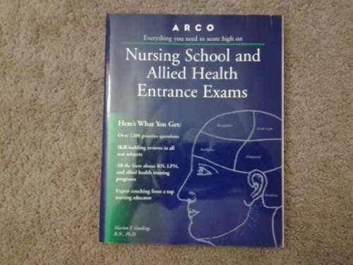 Everything You Need to Score High on Nursing School and Allied Health Entrance Exams (14th ed) - Click to Buy