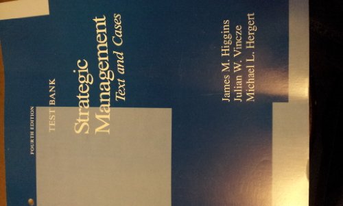 Strategic Management - Click to Buy