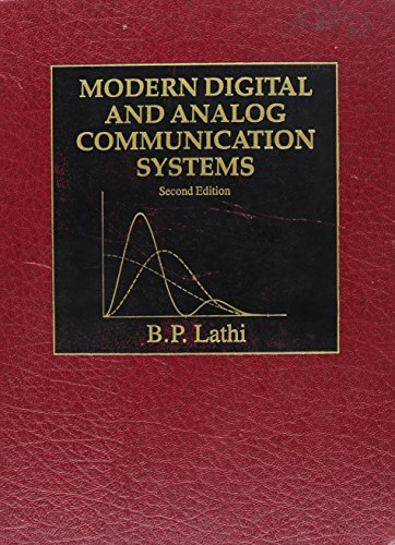 Modern Digital and Analog Communication Systems - Click to Buy