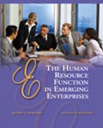 The Human Resource Function in Emerging Enterprises (Entrepreneurship Series) - Click to Buy