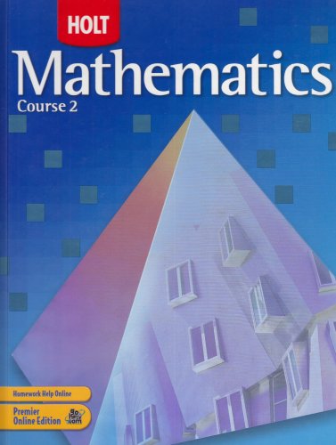 Holt Mathematics, Course 2, Grade 7 - Click to Buy