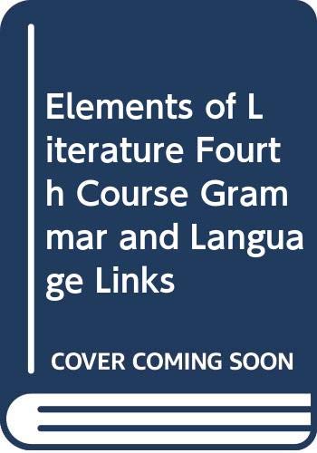 Elements of Literature Fourth Course Grammar and Language Links - Click to Buy