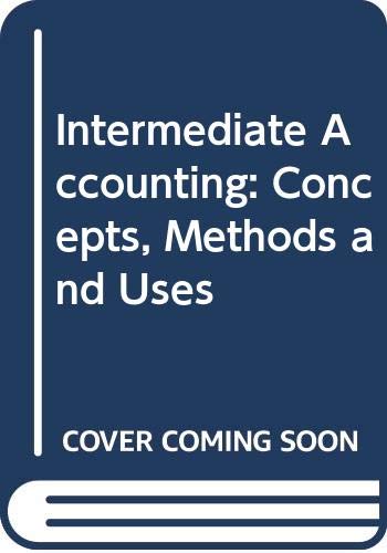 Intermediate accounting: Concepts, methods, and uses (The Dryden Press series in accounting) - Click to Buy