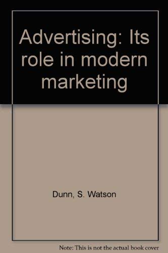 Advertising: Its Role in Modern Marketing - Click to Buy