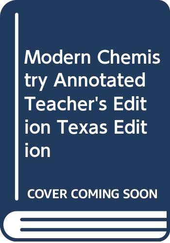 Modern Chemistry Annotated Teacher's Edition Texas Edition - Click to Buy