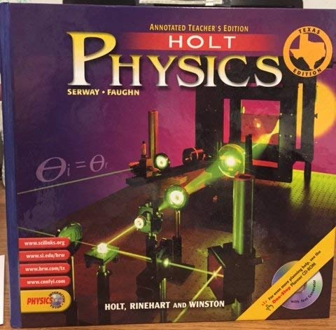Holt Physics, Texas Annotated Teacher's Edition