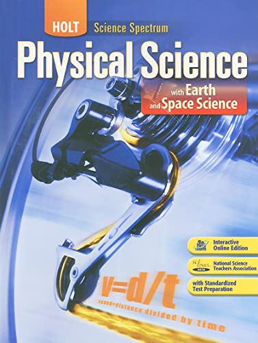 Holt Science Spectrum Physical Science With Earth and Space Science - Click to Buy