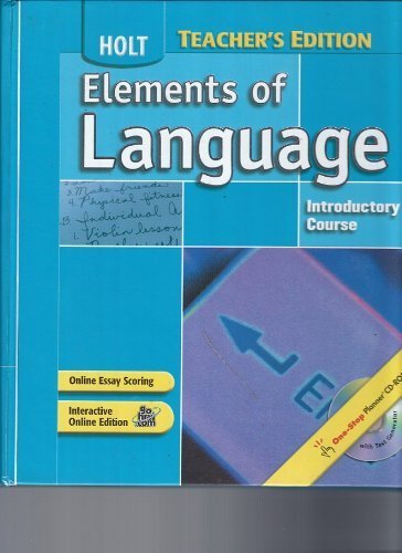 Ate Elements of Language 2004 G 6