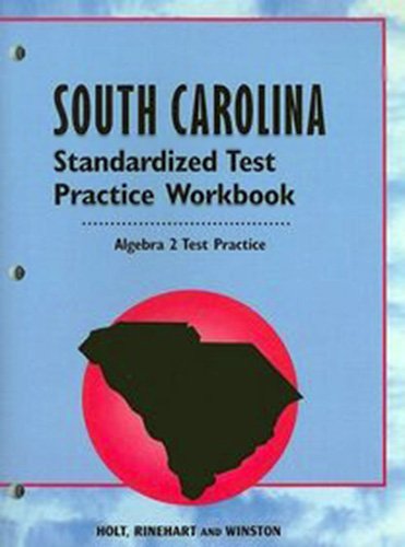 Algebra 2, Grade 11 Practice Workbook: Holt Algebra 2 South Carolina - Click to Buy