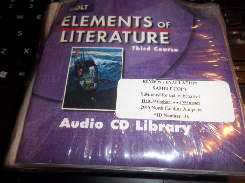 Elements of Literature Third Course Audio CD Library - Click to Buy