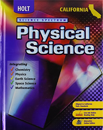 Holt Science Spectrum: Physical Science: Ìstudent Edition 2007 - Click to Buy