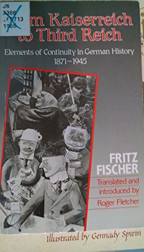 From Kaiserreich to Third Reich: Elements of Continuity in German History, 1871-1945 (English and German Edition) - Click to Buy