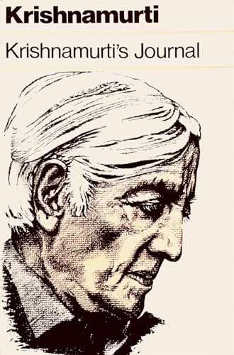 Krishnamurti's Journal - Click to Buy