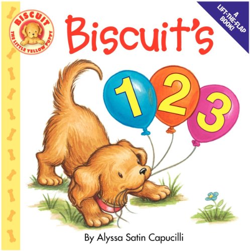 Biscuit's 123: A Lift-the-Flap Counting Board Book for Kids - Click to Buy