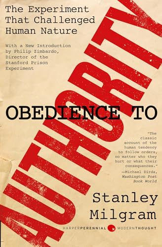 Obedience to Authority: An Experimental View (Harper Perennial Modern Thought) - Click to Buy