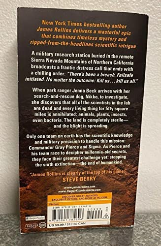 The 6th Extinction: A Sigma Force Novel - Click to Buy
