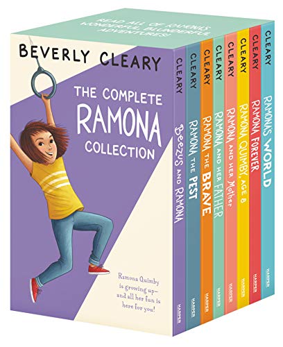 The Complete 8-Book Ramona Collection: Beezus and Ramona, Ramona and Her Father, Ramona and Her Mother, Ramona Quimby, Age 8, Ramona Forever, Ramona ... World―8 Beloved Beverly Cleary Classics - Click to Buy