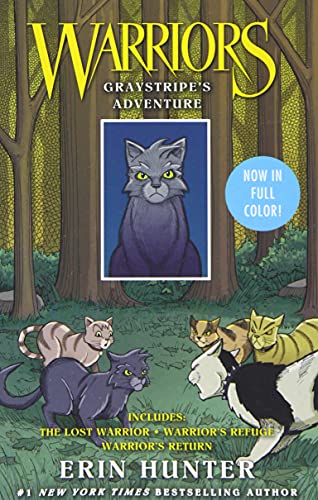 Warriors: Graystripe's Adventure: 3 Full-Color Warriors Books in 1: The Lost Warrior, Warrior's Refuge, Warrior's Return - Click to Buy