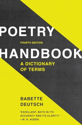 Poetry Handbook: A Dictionary of Terms - Click to Buy