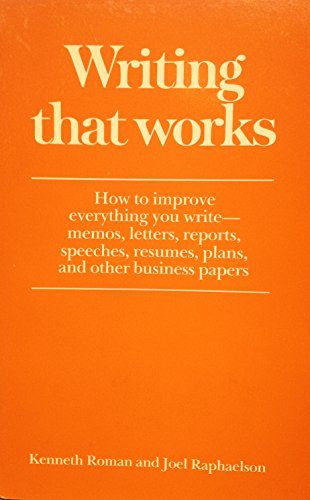 Writing That Works - Click to Buy
