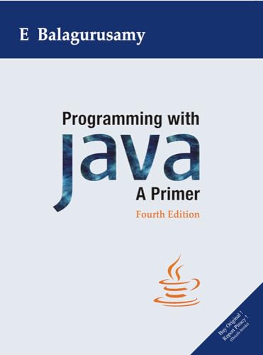 PROGRAMMING WITH JAVA - Click to Buy