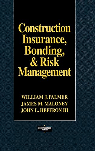 Construction Insurance, Bonding, and Risk Management - Click to Buy