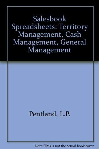 Salesbook Spreadsheets: Sales Management, Cash Management, General Management - Click to Buy