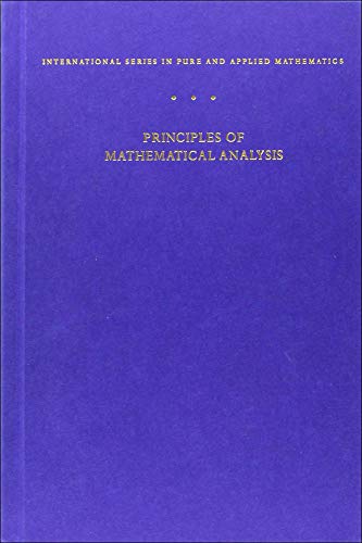 Principles of Mathematical Analysis (International Series in Pure and Applied Mathematics) - Click to Buy