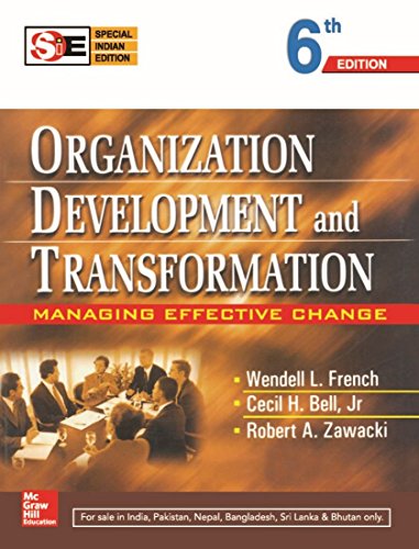 Organization Development and Transformation - Click to Buy