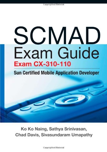 SCMAD Exam Guide - Exam cx-310-110: Sun Certified Mobile Application Developer - Click to Buy