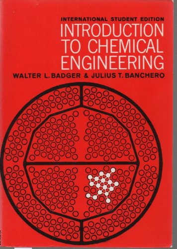 Introduction to Chemical Engineering - Click to Buy