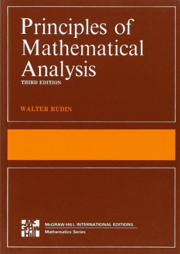 Principles of Mathematical Analysis (Int'l Ed)
