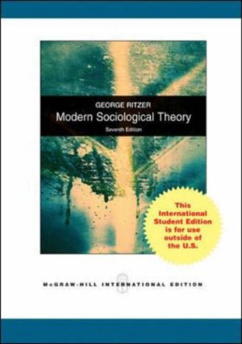 Modern Sociological Theory - Click to Buy