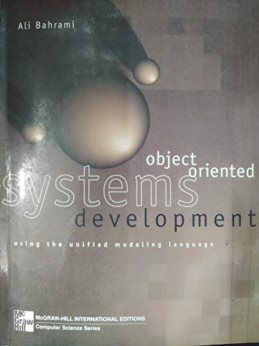 Object Oriented Systems Development - Click to Buy