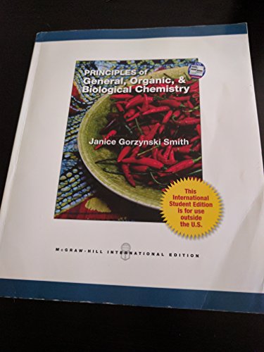Principles of General, Organic and Biochemistry